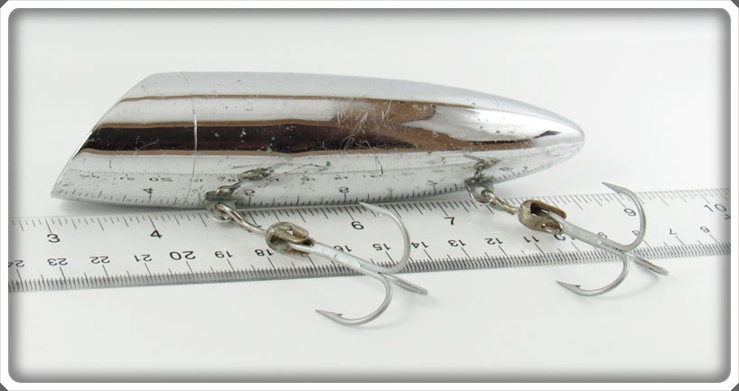 Vintage Alaska Tackle Co Chrome Alaskan Salmon Plug For Sale Vintage Alaska Tackle Co Chrome Alaskan Salmon Plug For Sale