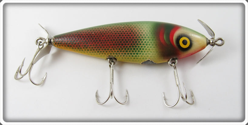 Vintage Barracuda Bait Red Side Florida Shiner Lure In Box For Sale