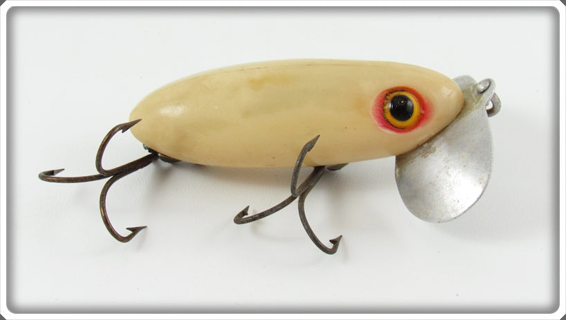antique abrogast fishing lure Vintage Fred Arbogast Perch Two Hook Musky Jitterbug For Sale Take the surface Vintage arbogast fishing lure New