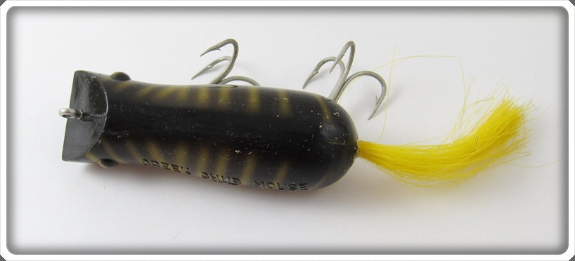 creek chub mouse fishing lure Vintage Creek Chub Tiger Stripe Mouse Lure For Sale