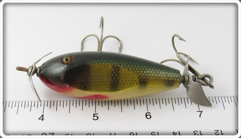 Vintage Creek Chub Perch Baby Injured Minnow Lure For Sale