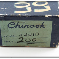 Lucky Louie Chinook Squid Salmon Plug Empty Box