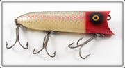 Vintage Heddon Red Head Shiner Lucky 13 Lure