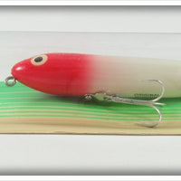 Heddon Red Head Zara Spook On Card