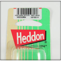 Heddon Red Head Zara Spook On Card