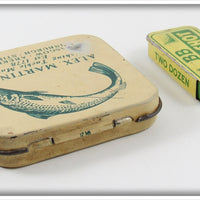 Alex Martin Ltd & Houston Fishing Tackle Co Split Shot Tin Pair