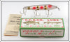Vintage Creek Chub Strawberry Limited Edition Pikie Lure In Box