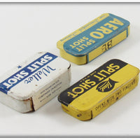 Ideal, Weller & Aero Split Shot Tin Lot Of Three