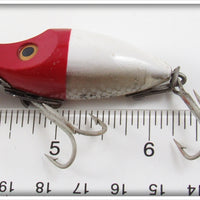 Heddon Red Head White Early Midget River Runt