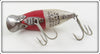 Heddon Red Head White Early Midget River Runt