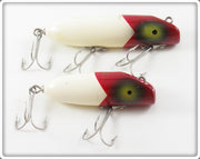 Vintage South Bend Red Arrowhead White Bass Oreno & Babe Oreno Lure