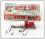 Heddon Red Head River Runt Spook Sinker In Floater Box