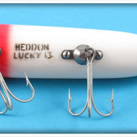 Heddon Red Head White Lucky 13