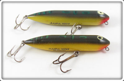 Vintage Heddon Bullfrog Zara Puppy Lure Pair