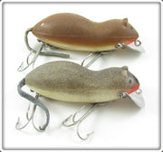 Heddon Grey & Brown Meadow Mouse Lure Pair