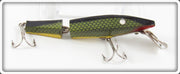 Vintage Diamond Jim Tackle Co. Green Scale Diamond Jim Lure