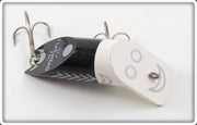 Vintage Selby Black & White Flat Head Lure