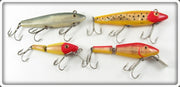 Vintage L&S Bait Co MirrOLure Lot Of Four Lures