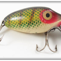 Vintage Heddon Perch Wood Midgit Digit Lure