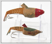 Vintage Vivif Made In France Living Action Lure Pair