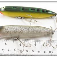 Heddon Bullfrog & Silver Flitter Zara Spook Pair