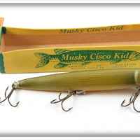 Wallsten Tackle Co Pike Musky Cisco Kid In Yellow Box Bottom