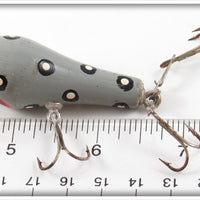 Montpelier Bait Co Grey With Black & White Spots Hootennana