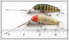 Wallsten Tackle Co Perch & Red Head Flitter Midget Cisco Kid Pair