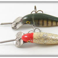 Wallsten Tackle Co Perch & Red Head Flitter Midget Cisco Kid Pair