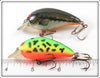 Bomber Fluorescent Crawdad & Baby Bass Model A Pair