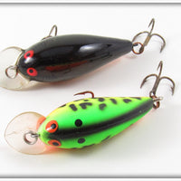 Bomber Fluorescent Crawdad & Baby Bass Model A Pair