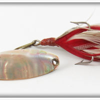 Vintage Mother Of Pearl Spinner Lure