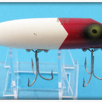 Vintage South Bend Red Arrowhead White Bass Oreno Lure