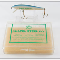 Vintage Chapel Steel Co. Advertising Lure In Box