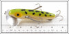 Arbogast Frog Wooden Musky Jitterbug In Box