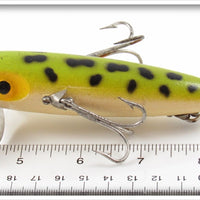 Arbogast Frog Wooden Musky Jitterbug In Box