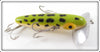 Arbogast Frog Wooden Musky Jitterbug In Box