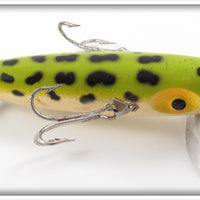 Arbogast Frog Wooden Musky Jitterbug In Box