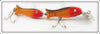 Vintage Allen Tackle Company Tri Color Tandem Mino Lure