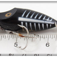 Heddon Black Shore Midget River Runt In Box