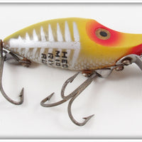 Vintage Heddon Yellow Shore Midget River Runt Lure