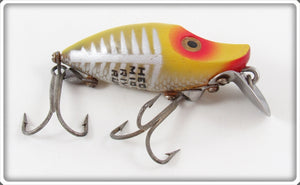 Vintage Heddon Yellow Shore Midget River Runt Lure