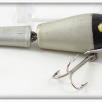 L&S Bait Co Silver & Black Opaque Eyes Bass Master Lure 