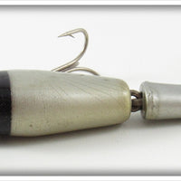 L&S Bait Co Silver & Black Opaque Eyes Bass Master