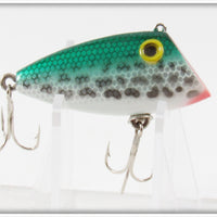 Vintage Whopper Stopper Green Scale Bayou Boogie Lure