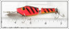 Arbogast Orange Black Stripes Hula Diver