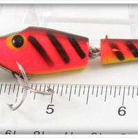 Arbogast Orange Black Stripes Hula Diver