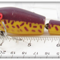 L&S Bait Co Purple And Yellow Pike Master