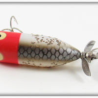 Heddon Red Head Flitter Tiny Torpedo In Box