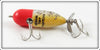 Heddon Red Head Flitter Tiny Torpedo In Box